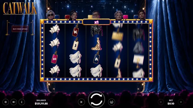 Catwalk: Free spins
