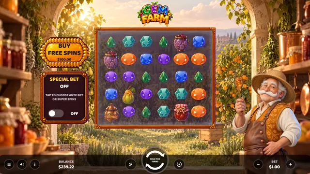 Gem Farm: 스핀 당첨