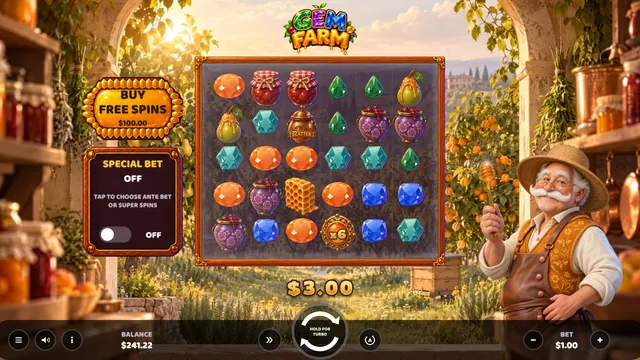 Gem Farm: 기본 게임 당첨