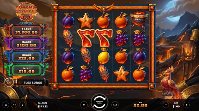Phoenix Ember Chain Core: Jackpot panel