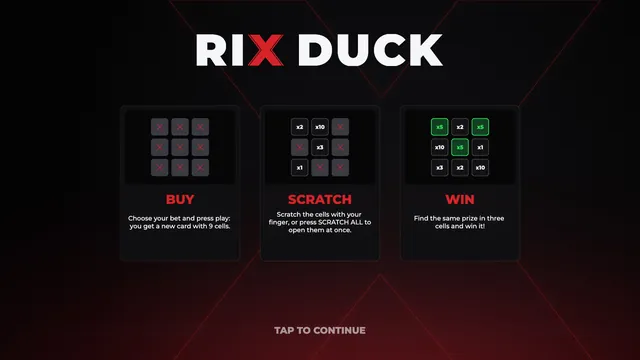 Rix Duck: How to play