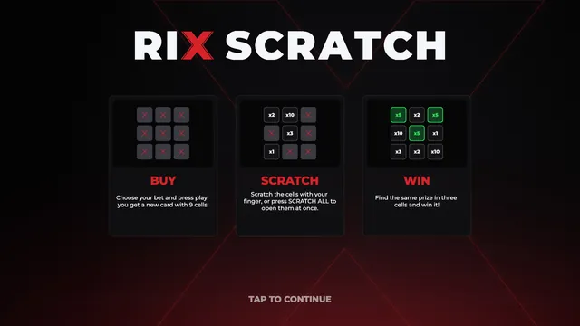 Rix Scratch: How to play