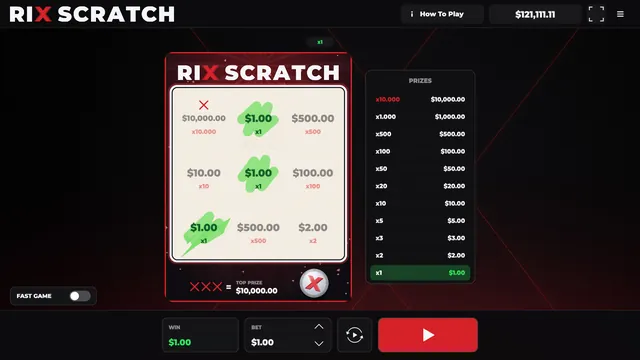Rix Scratch: Result