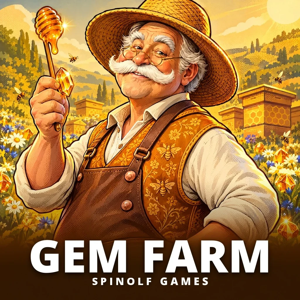 Gem Farm slot game artwork