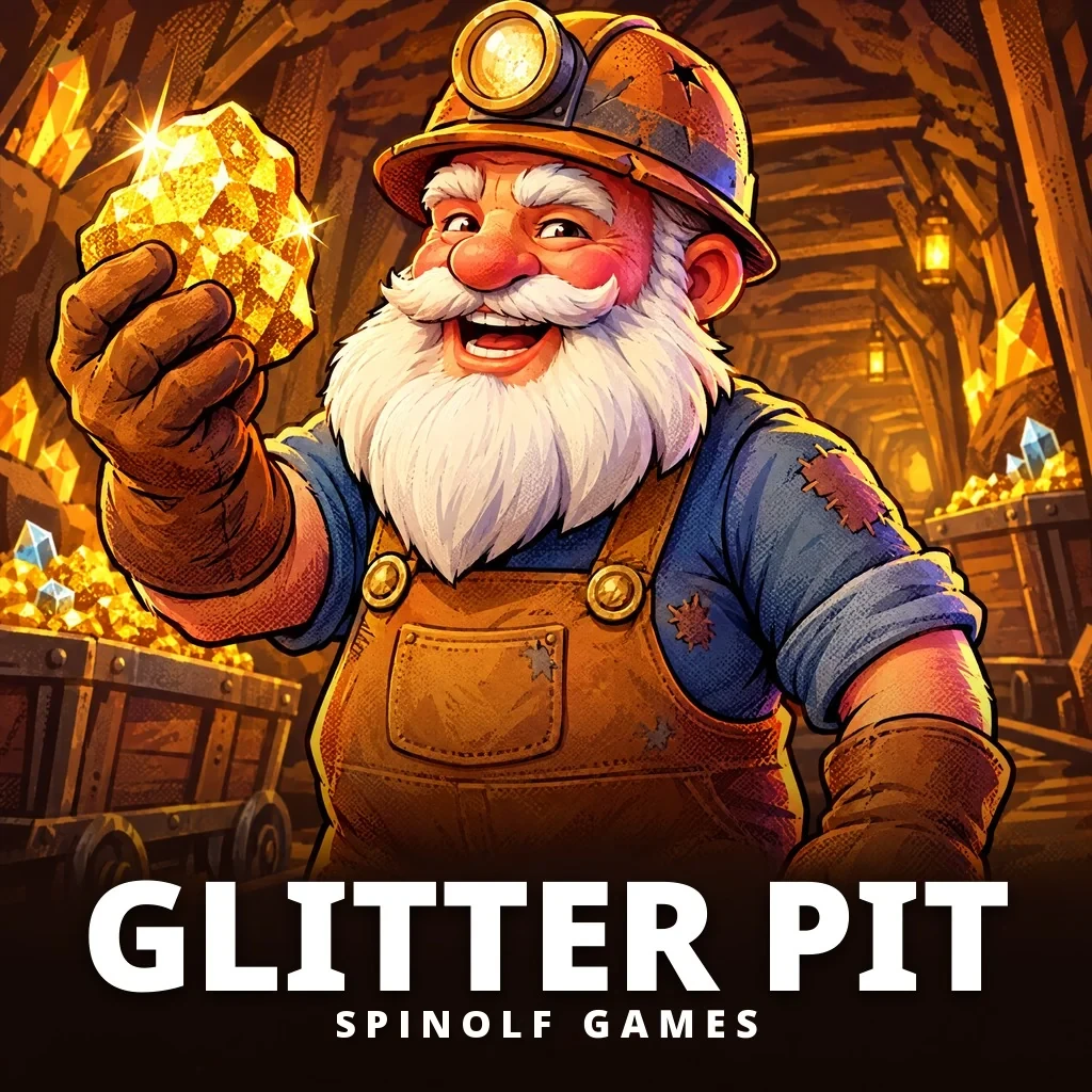 Glitter Pit slot game artwork